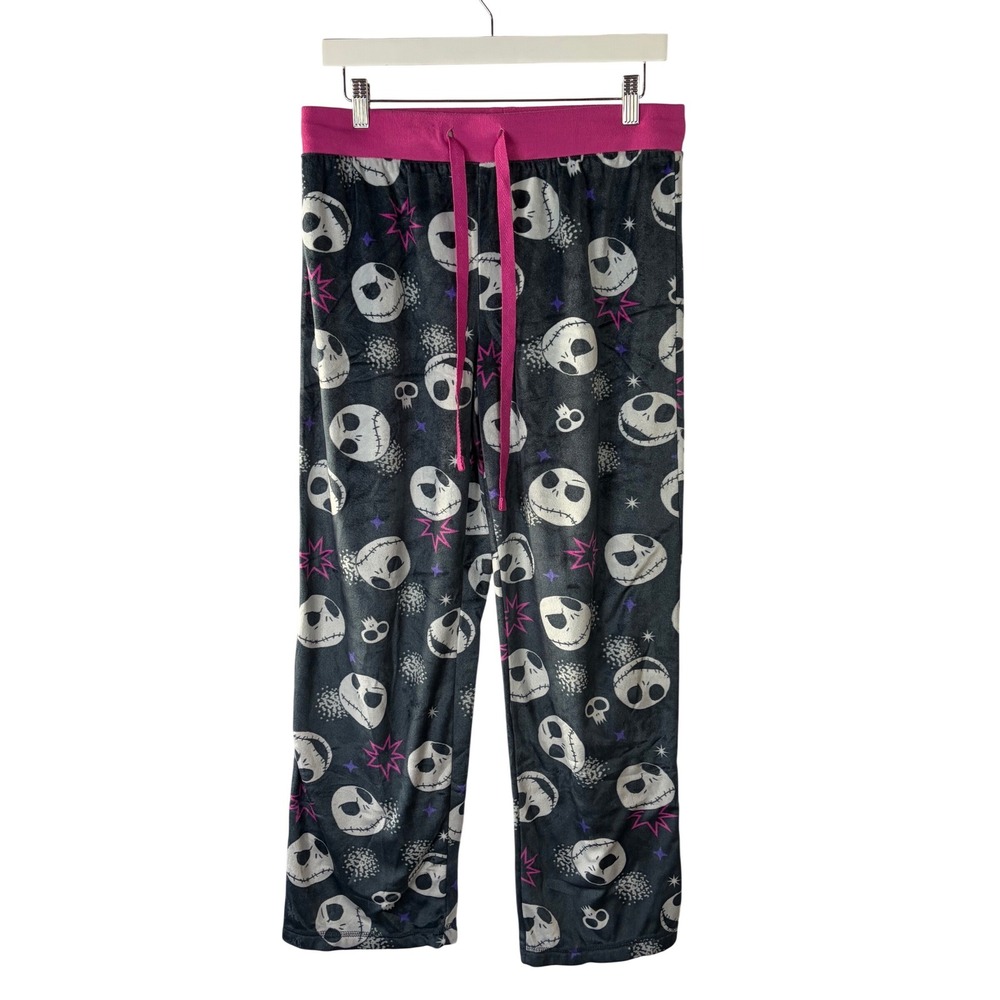 Disney Nightmare Before Christmas Jack Skellington Fleece Pajama Pants Medium